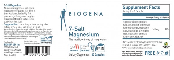 7-Salt Magnesium - Biogena USA